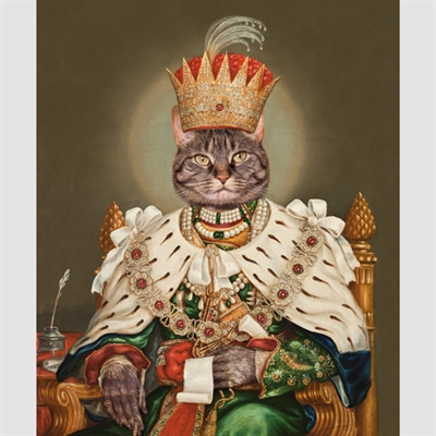 Personalized King Nasir Masterpiece for A Cat,by myDaVinci - myDaVinci